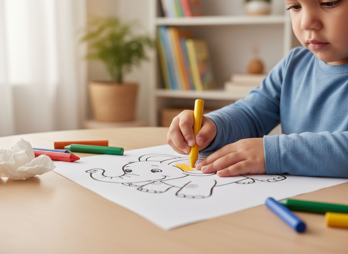 Coloring Pages for Kids: Your Guide to Creative Fun illustration