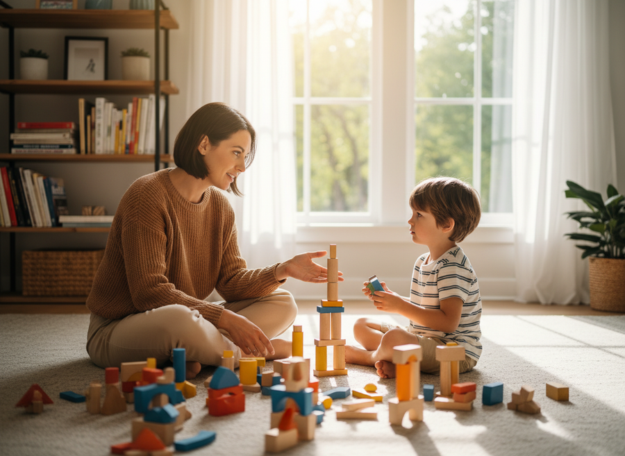 Sparking Little Imaginations: 8 Ways to Grow Your Child's Creativity illustration