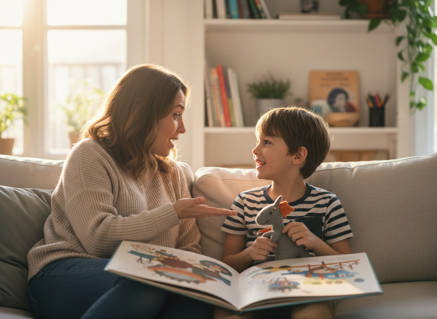Sparking Little Imaginations: 8 Ways to Grow Your Child's Creativity illustration