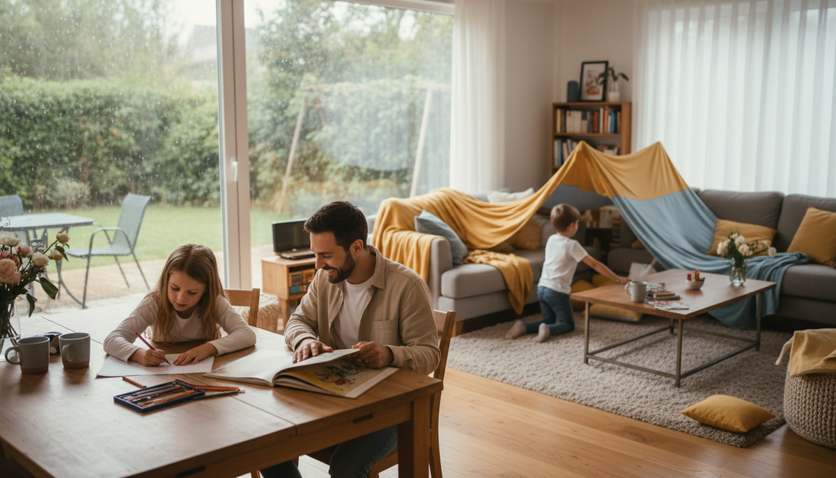 25 Cozy Indoor Activities for Kids on Rainy Days — parent & educator blog article