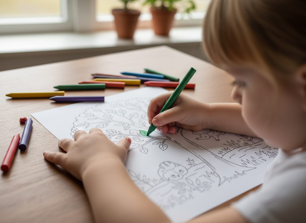 Screen Time vs. Coloring Time: What Pediatricians Really Say illustration