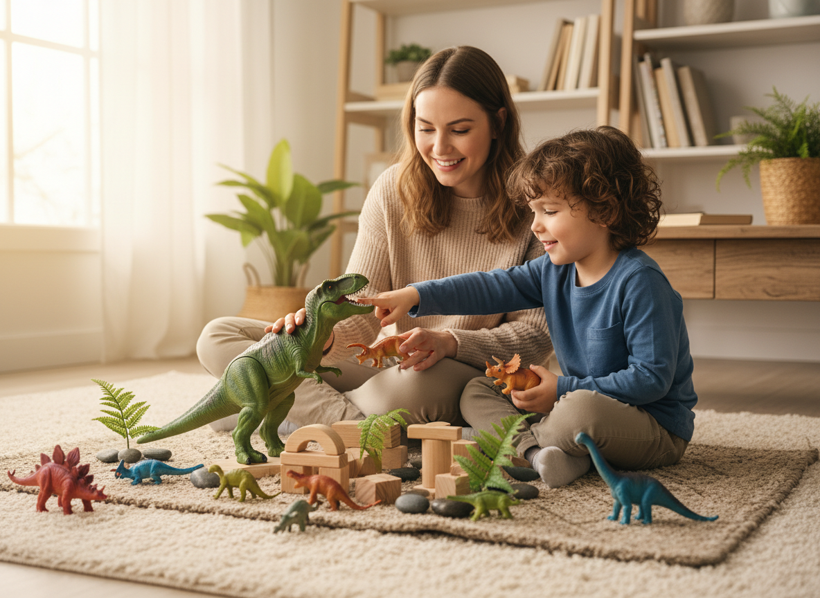 Why Kids Love Dinosaurs: Unpacking the Prehistoric Fascination illustration