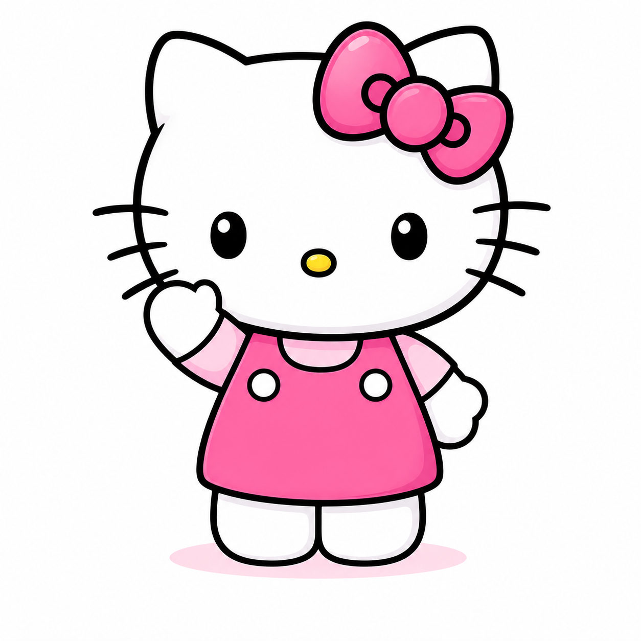 Hello Kitty coloring pages